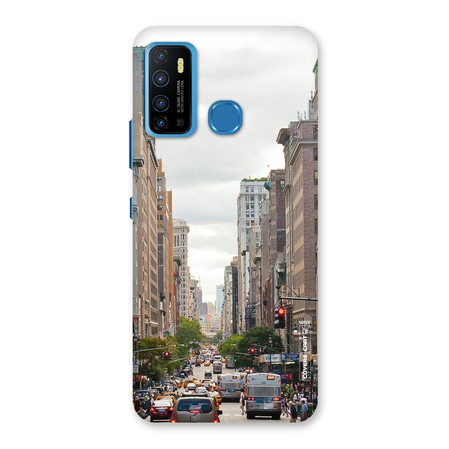 City Street View Back Case for Infinix Hot 9