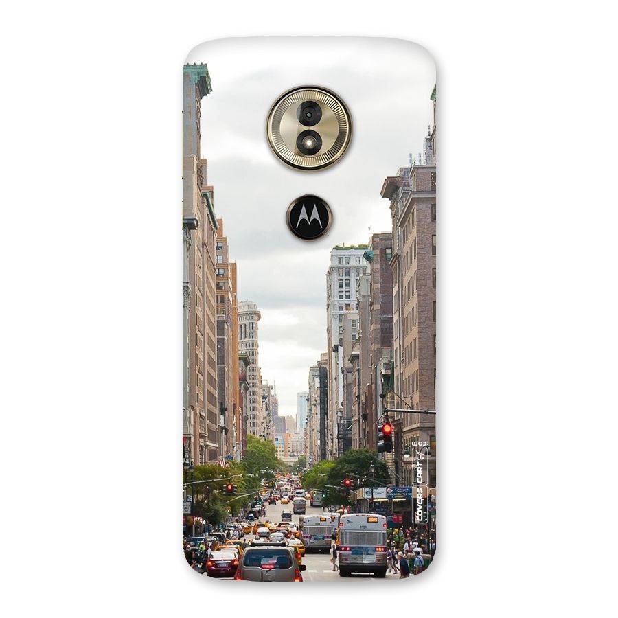 City Street View Back Case for Moto G6 Play