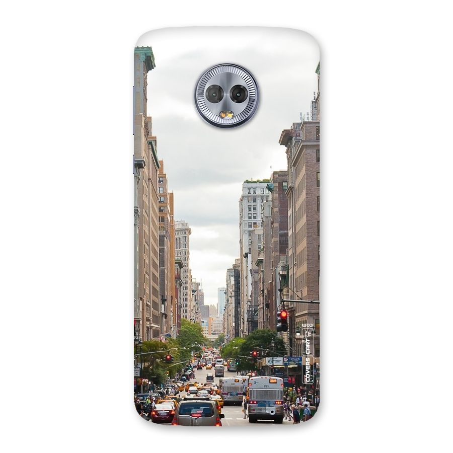City Street View Back Case for Moto G6 Plus