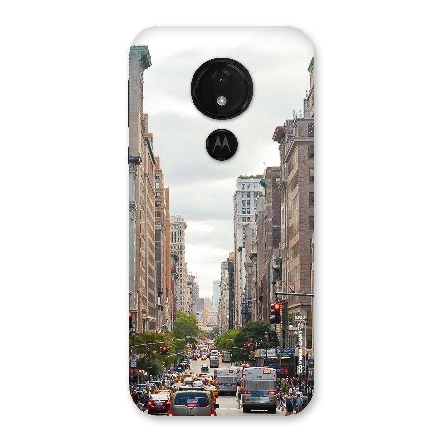 City Street View Back Case for Moto G7 Power