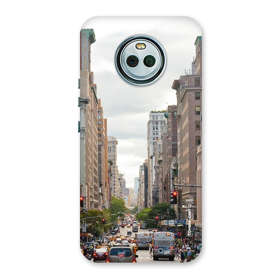 City Street View Back Case for Moto X4