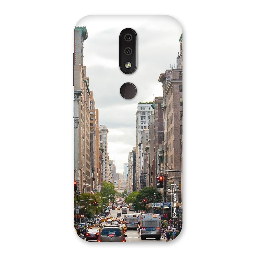 City Street View Back Case for Nokia 4.2