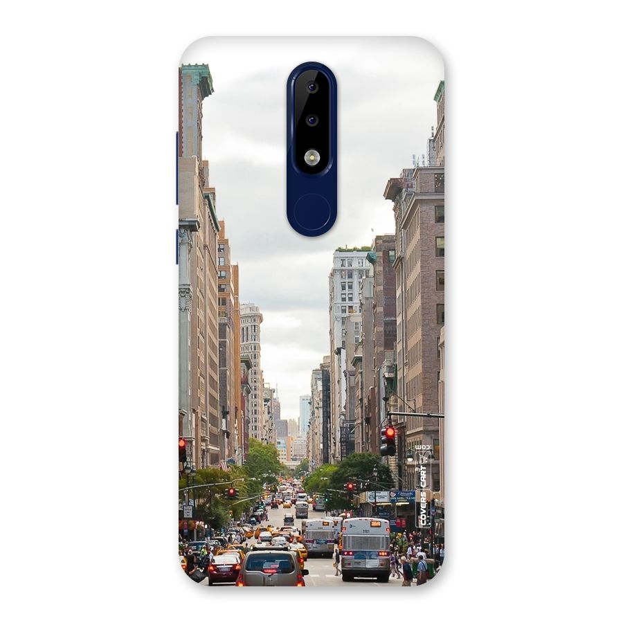 City Street View Back Case for Nokia 5.1 Plus