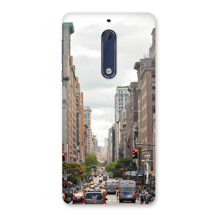 City Street View Back Case for Nokia 5
