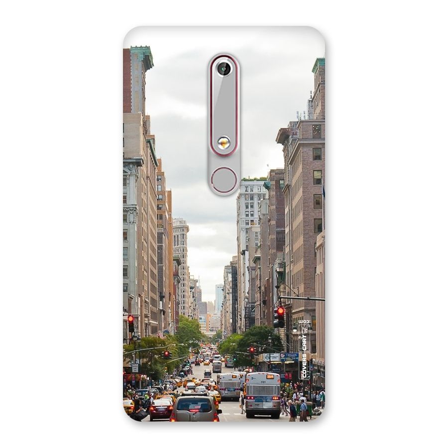 City Street View Back Case for Nokia 6.1