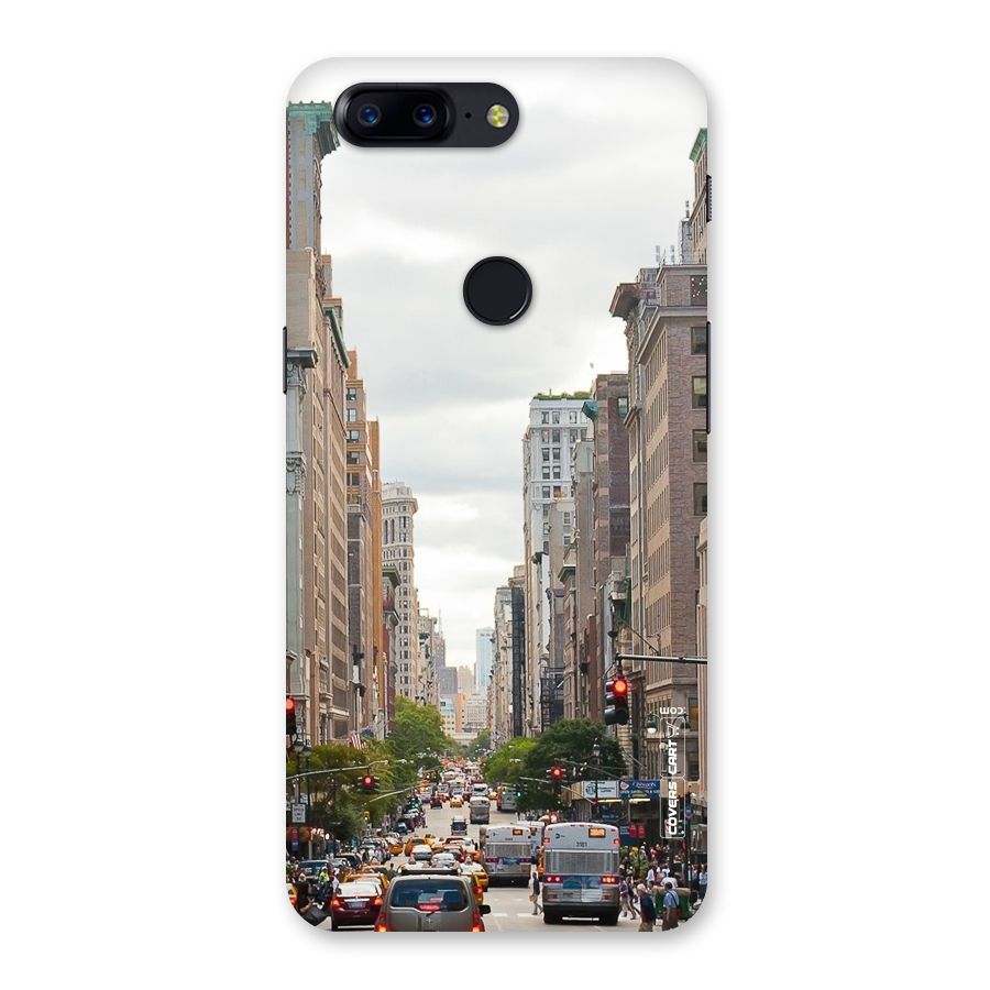 City Street View Back Case for OnePlus 5T