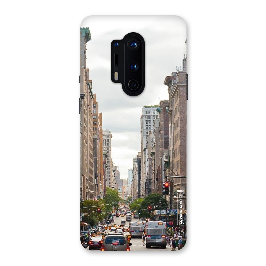 City Street View Back Case for OnePlus 8 Pro