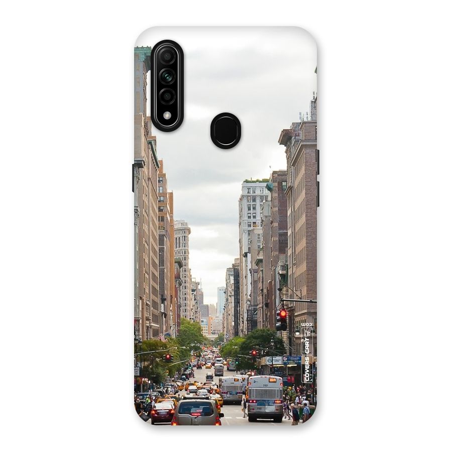 City Street View Back Case for Oppo A31