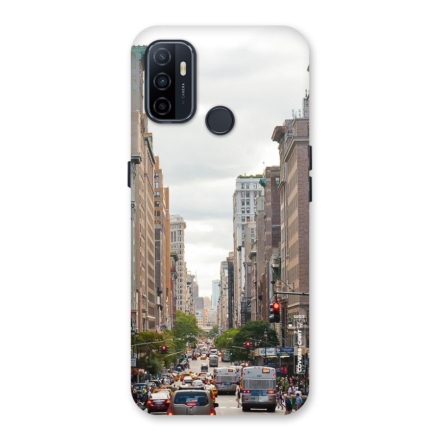 City Street View Back Case for Oppo A32