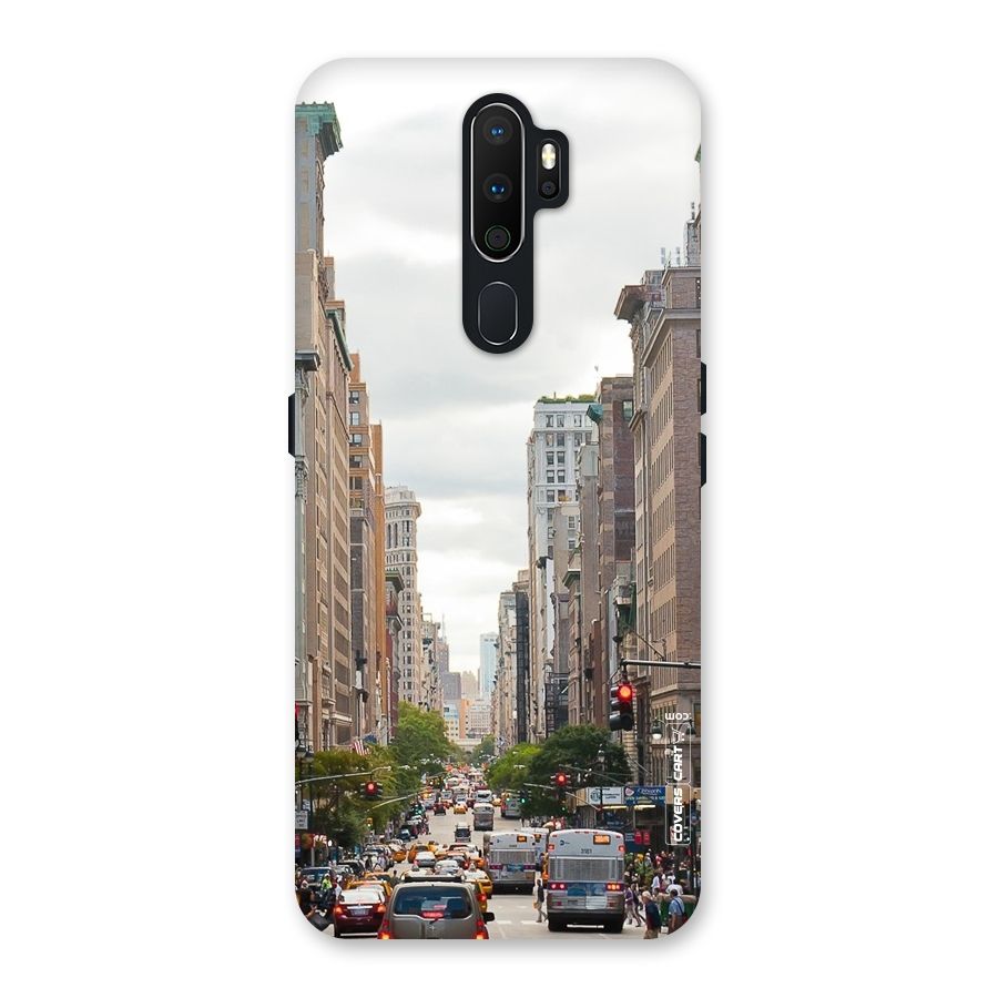 City Street View Back Case for Oppo A5 (2020)