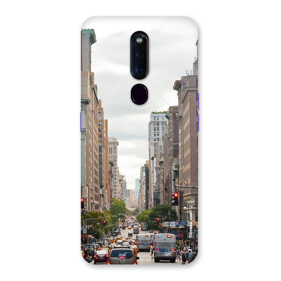 City Street View Back Case for Oppo F11 Pro