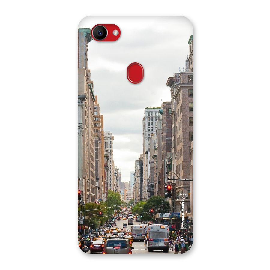 City Street View Back Case for Oppo F7
