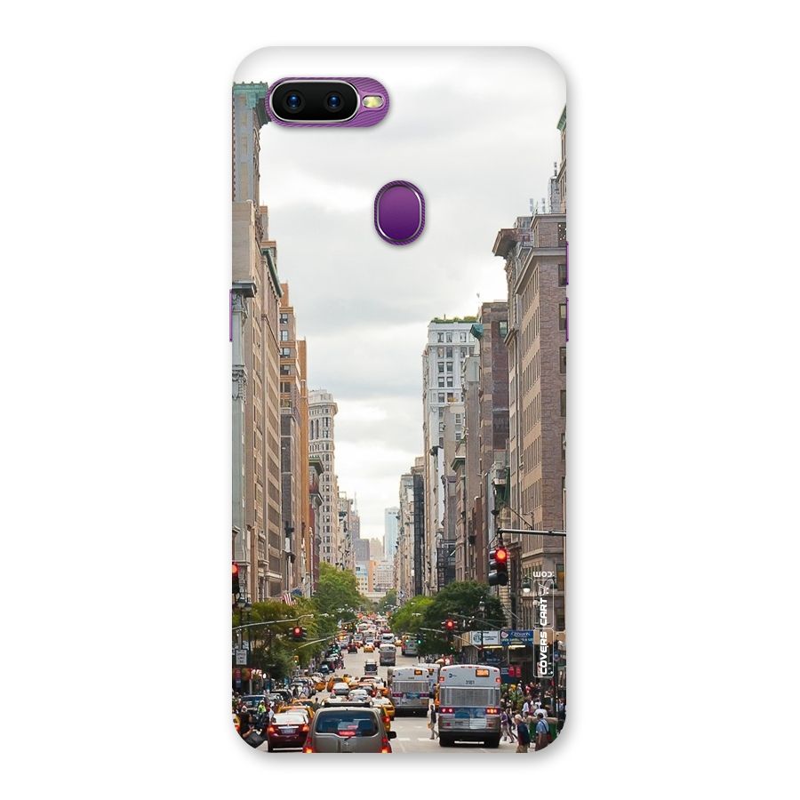 City Street View Back Case for Oppo F9