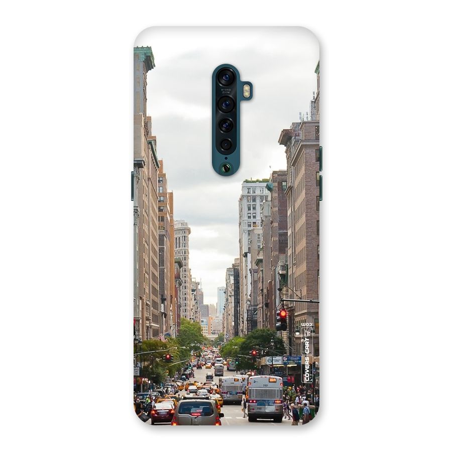 City Street View Back Case for Oppo Reno2