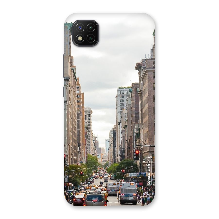 City Street View Back Case for Poco C3