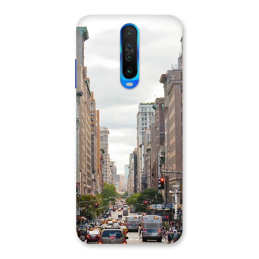 City Street View Back Case for Poco X2