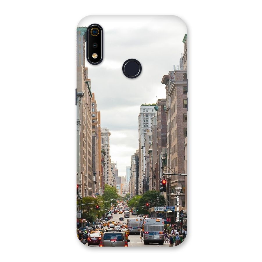 City Street View Back Case for Realme 3i