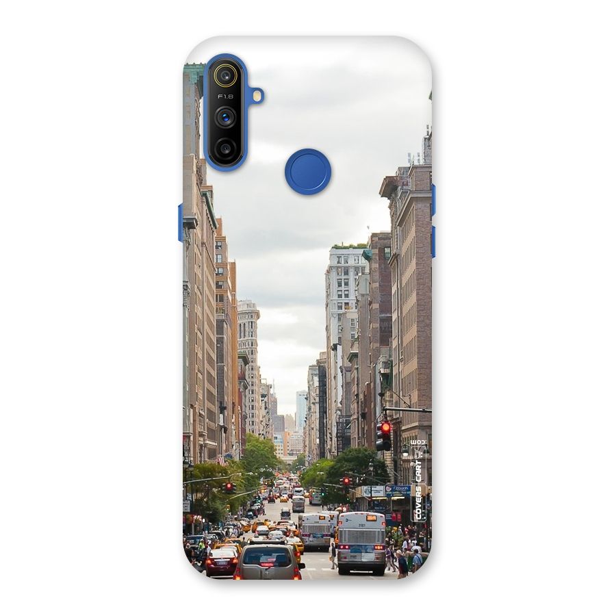 City Street View Back Case for Realme Narzo 10A