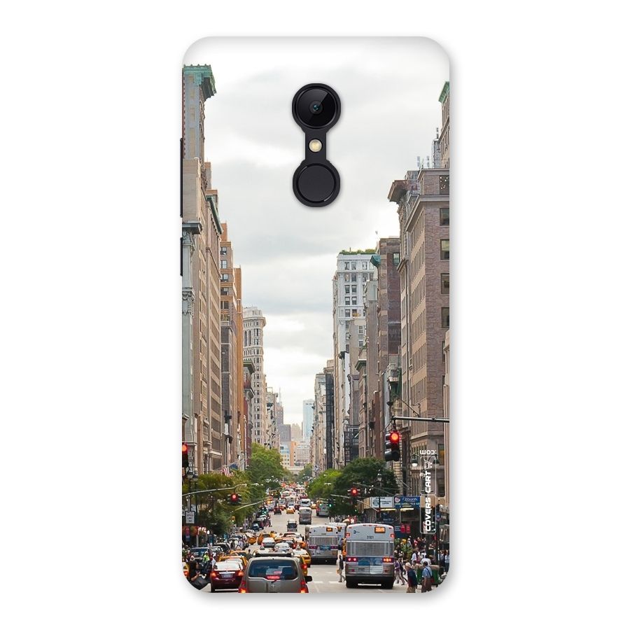 City Street View Back Case for Redmi 5