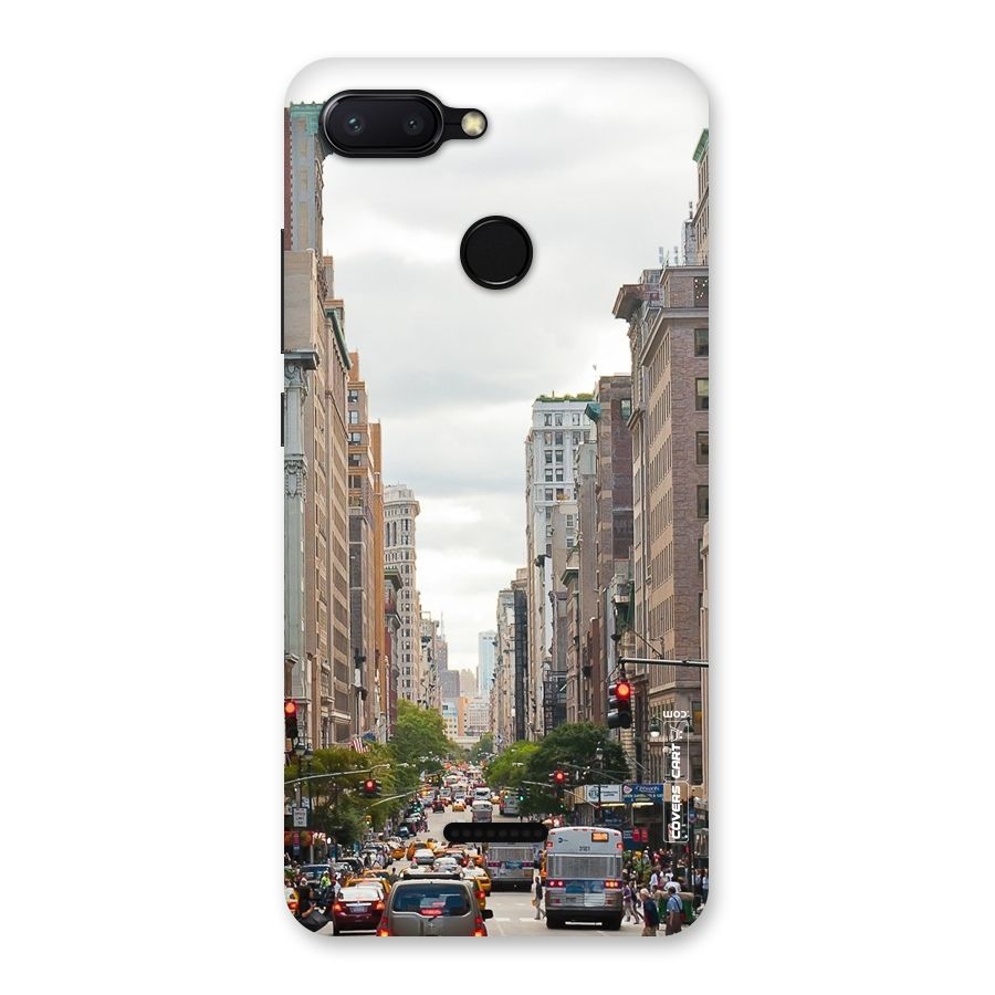 City Street View Back Case for Redmi 6
