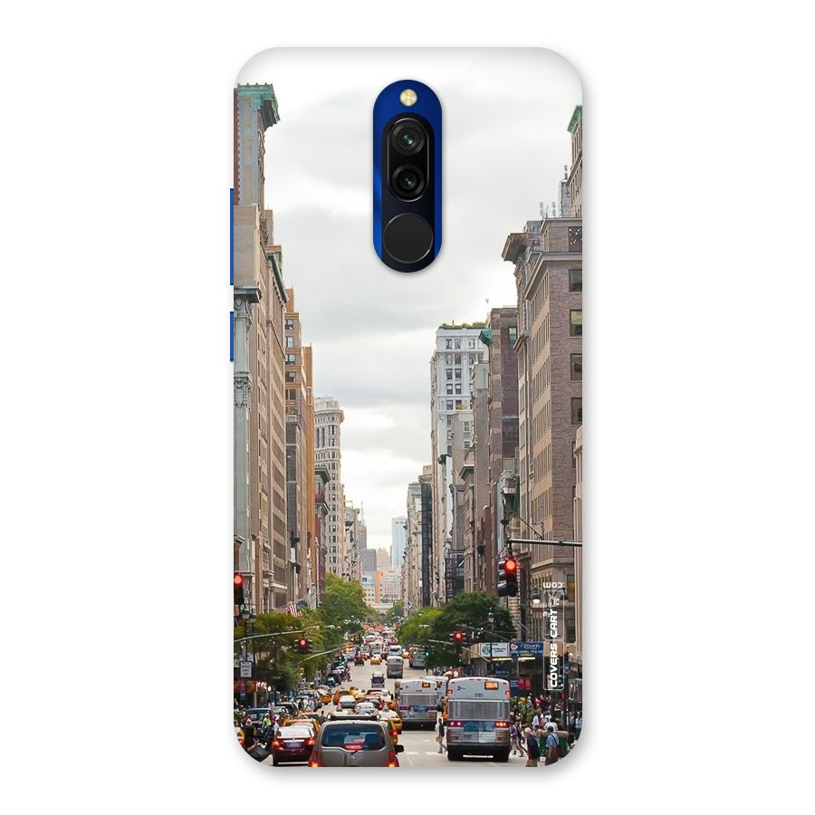 City Street View Back Case for Redmi 8