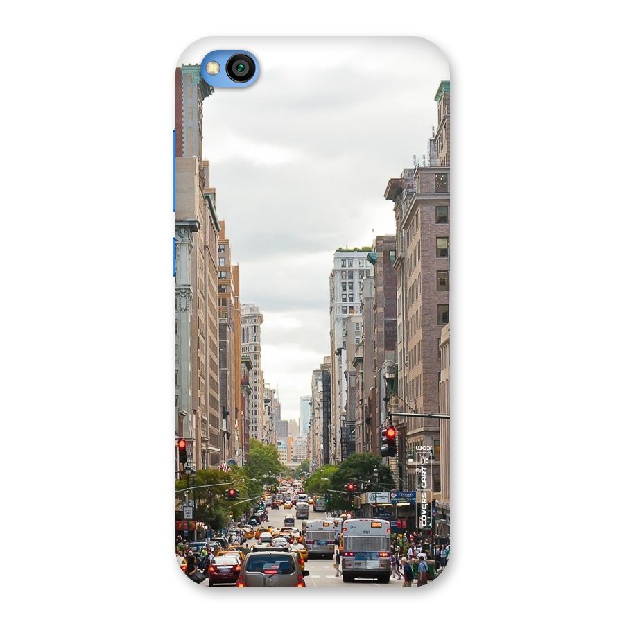 City Street View Back Case for Redmi Go
