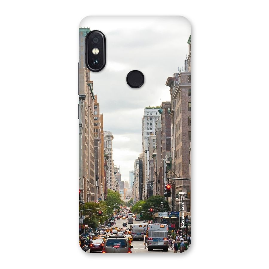 City Street View Back Case for Redmi Note 5 Pro
