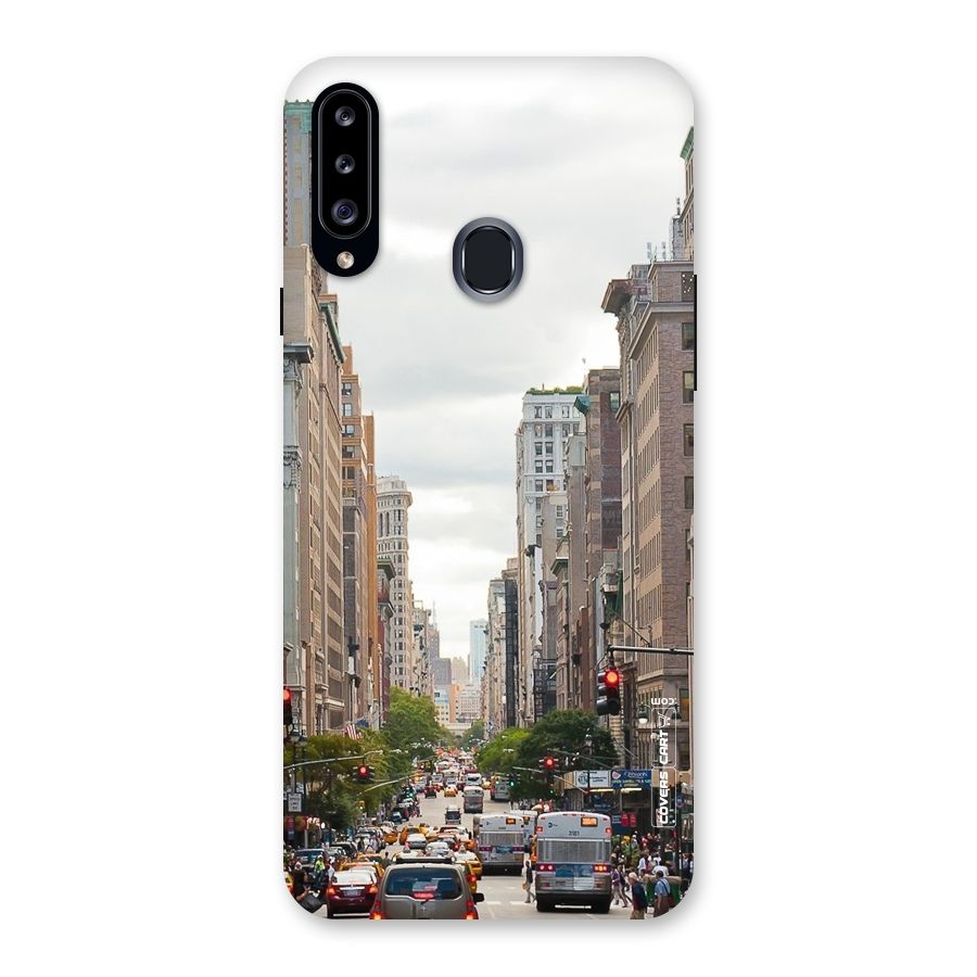 City Street View Back Case for Samsung Galaxy A20s
