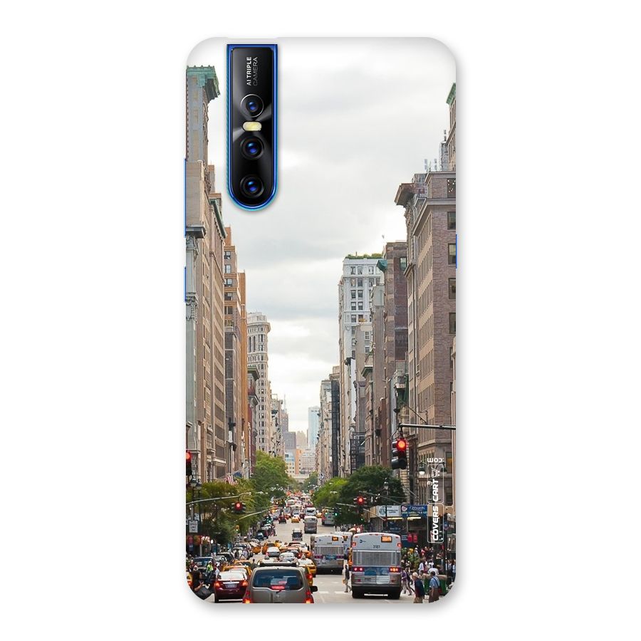 City Street View Back Case for Vivo V15 Pro