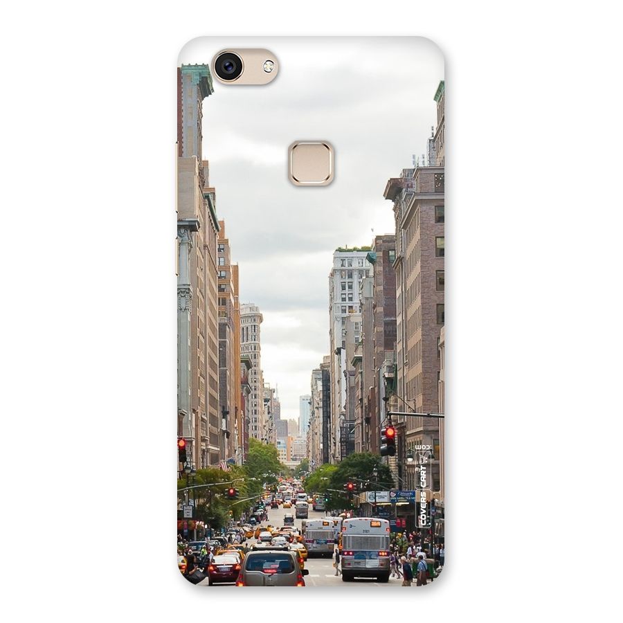 City Street View Back Case for Vivo V7
