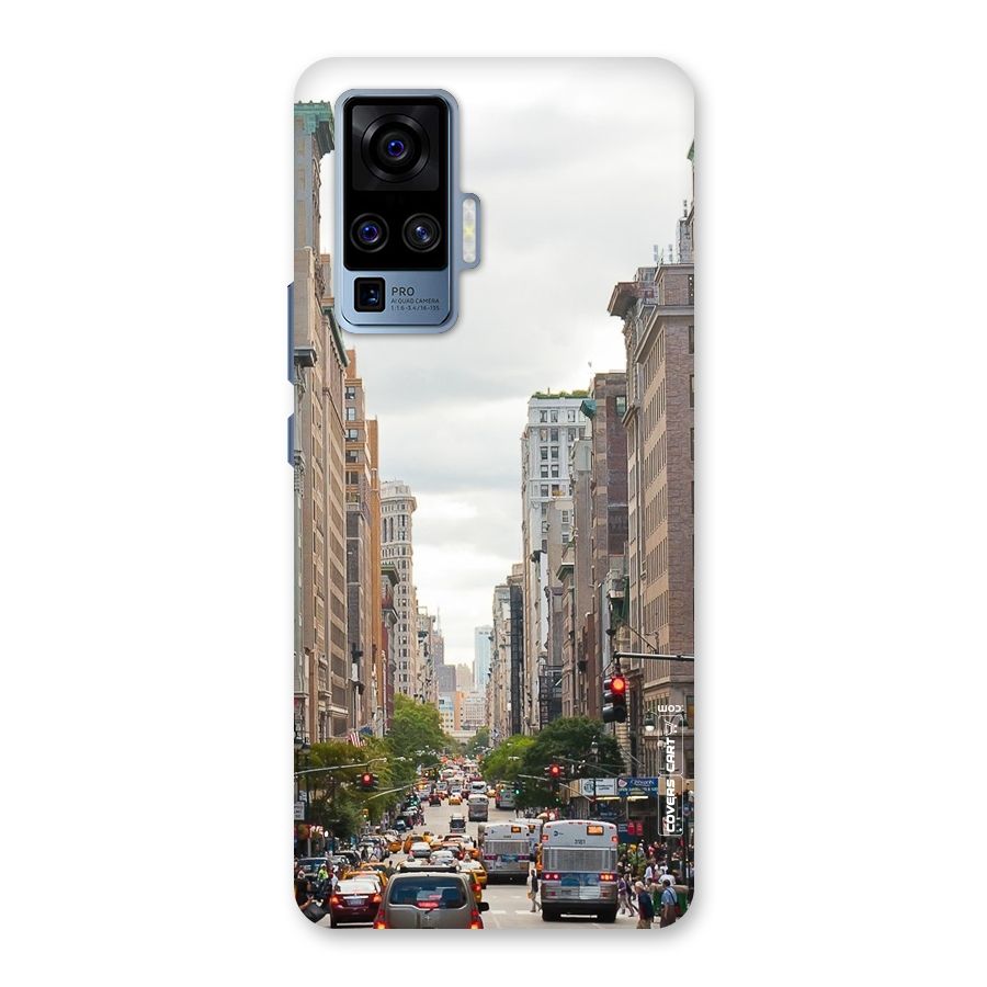 City Street View Back Case for Vivo X50 Pro