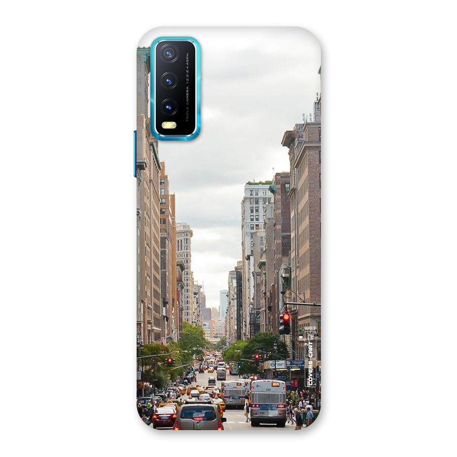 City Street View Back Case for Vivo Y20G