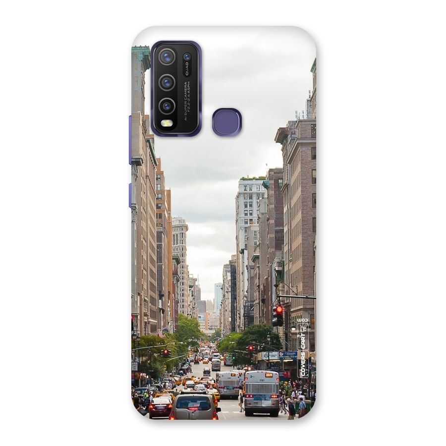 City Street View Back Case for Vivo Y50