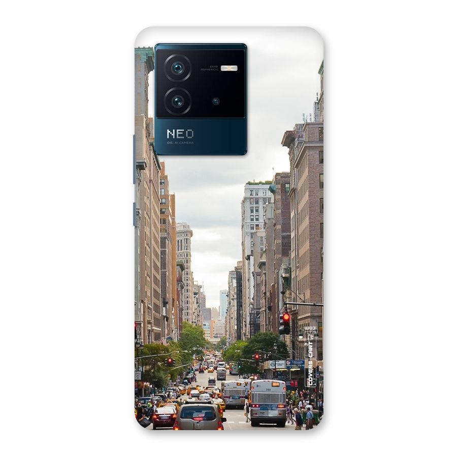 City Street View Back Case for Vivo iQOO Neo 6 5G