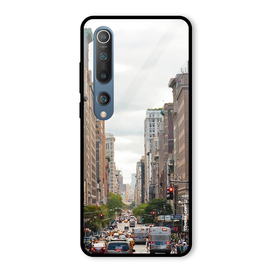 City Street View Glass Back Case for Mi 10