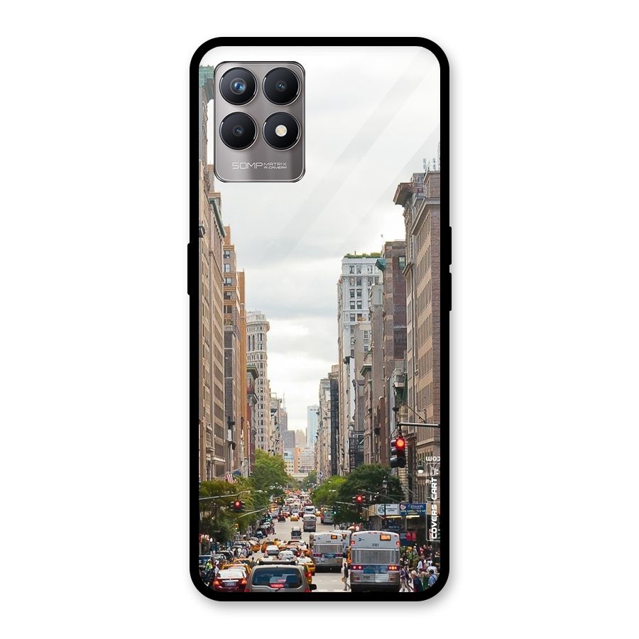 City Street View Glass Back Case for Realme Narzo 50
