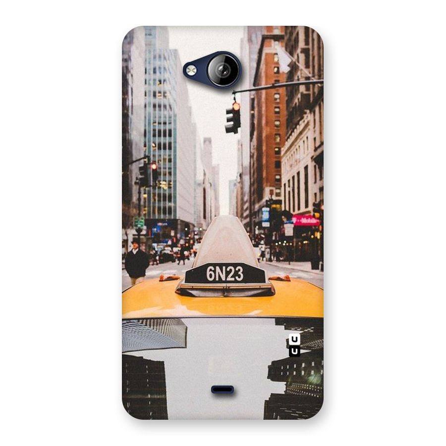 City Taxi Back Case for Canvas Play Q355