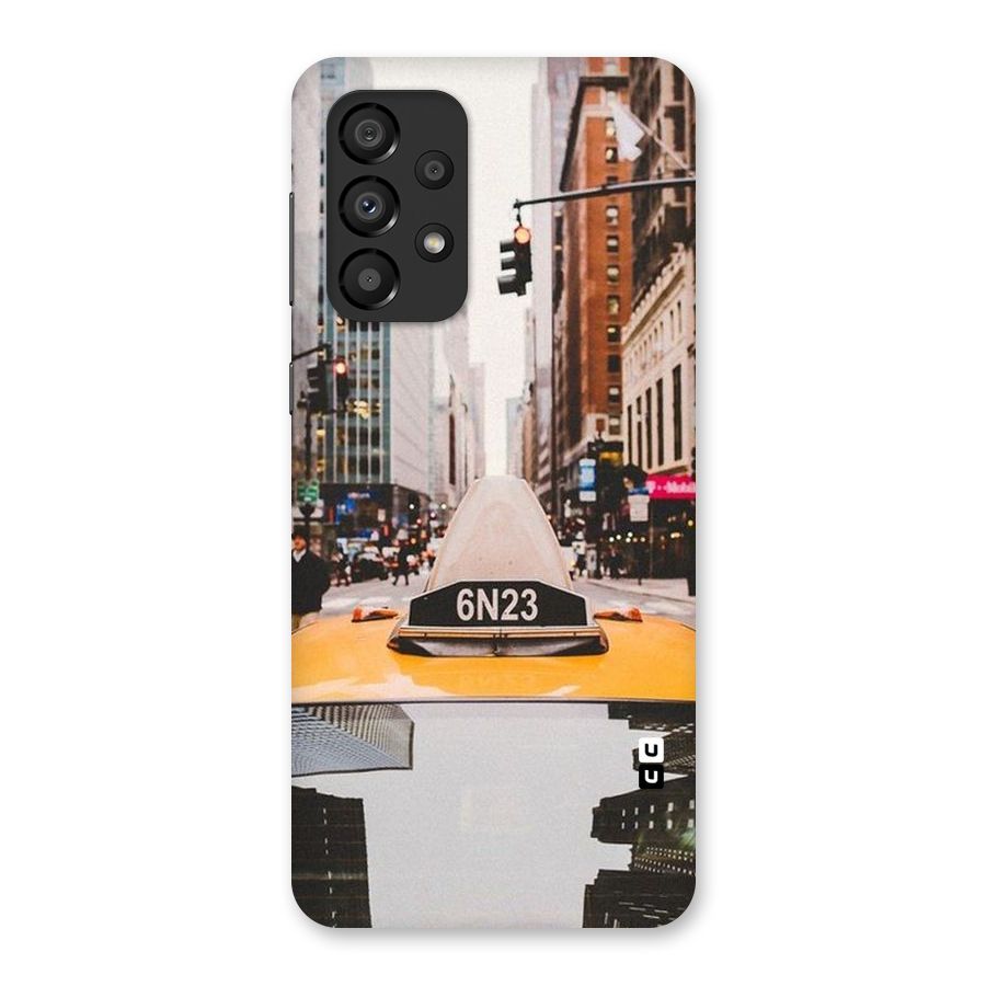 City Taxi Back Case for Galaxy A33 5G