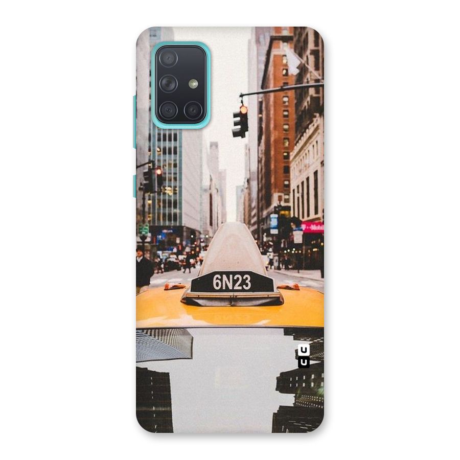 City Taxi Back Case for Galaxy A71
