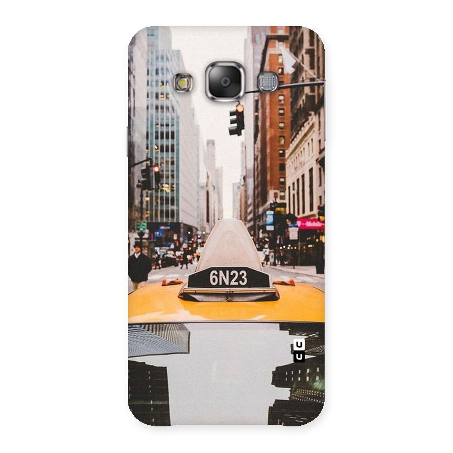 City Taxi Back Case for Galaxy E7