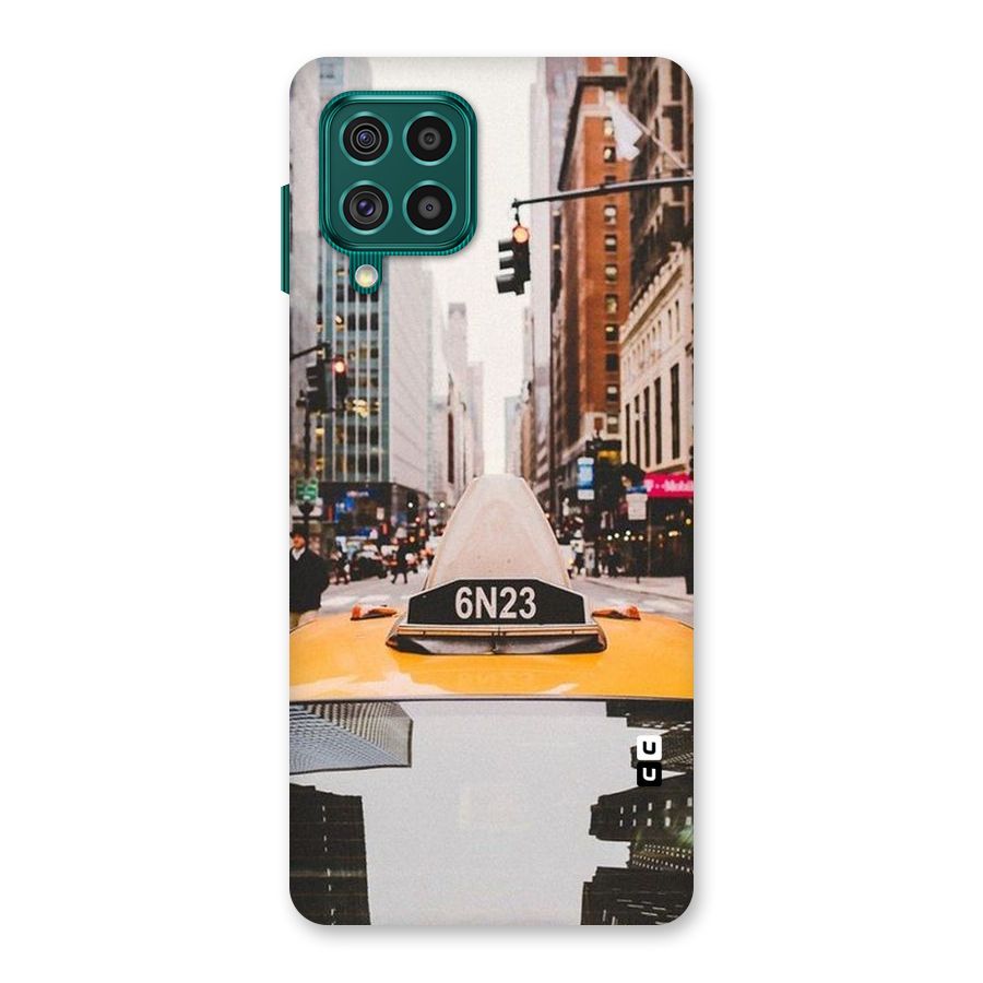 City Taxi Back Case for Galaxy F62