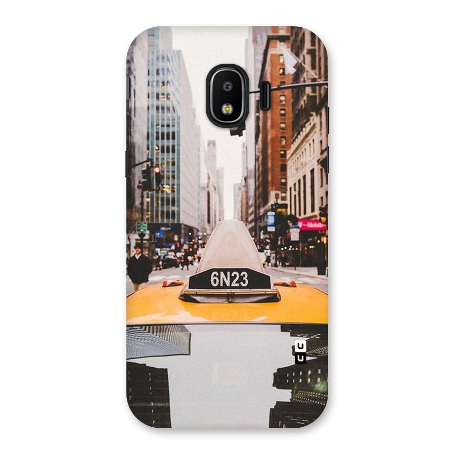 City Taxi Back Case for Galaxy J2 Pro 2018