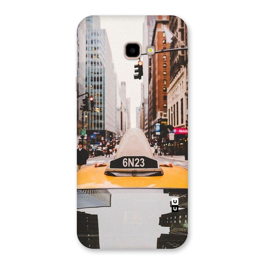 City Taxi Back Case for Galaxy J4 Plus