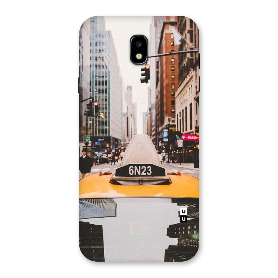 City Taxi Back Case for Galaxy J7 Pro