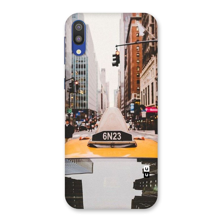 City Taxi Back Case for Galaxy M10