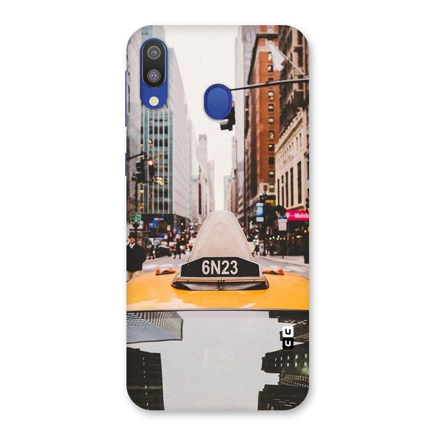 City Taxi Back Case for Galaxy M20