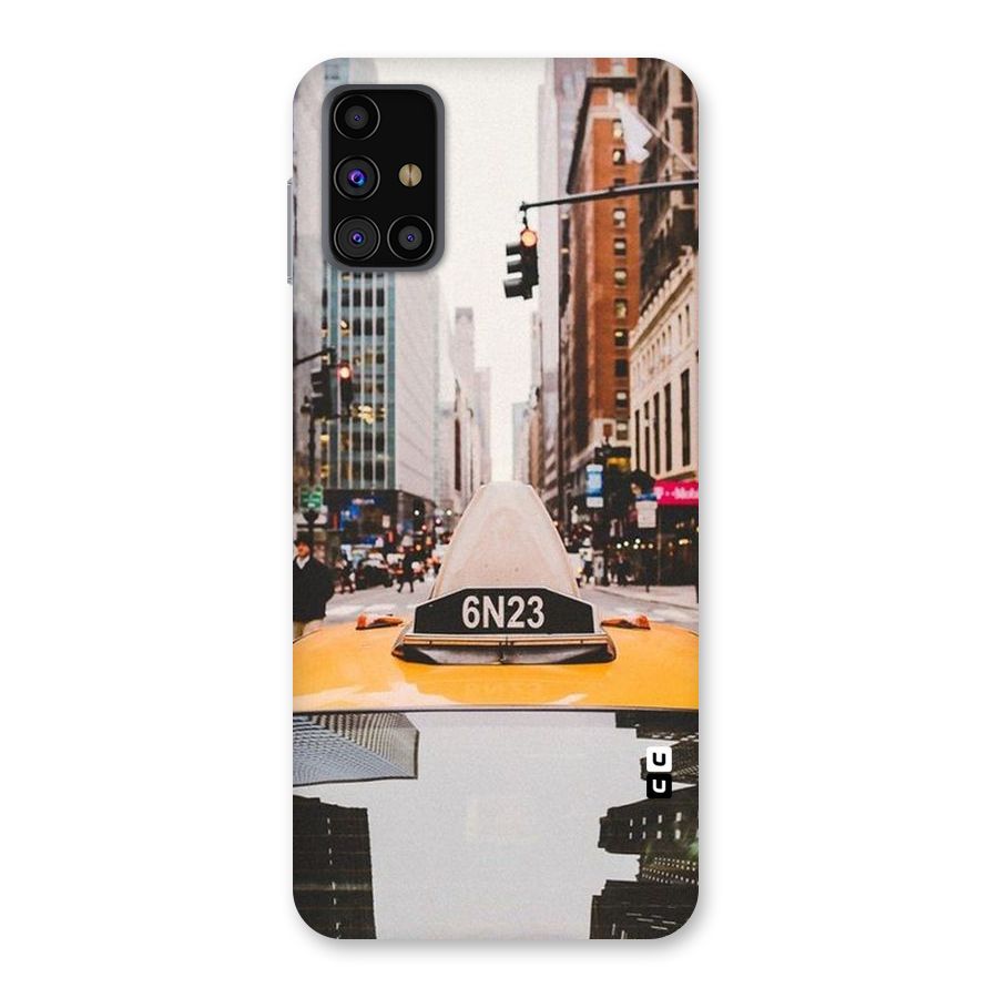 City Taxi Back Case for Galaxy M31s