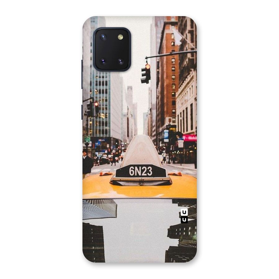 City Taxi Back Case for Galaxy Note 10 Lite