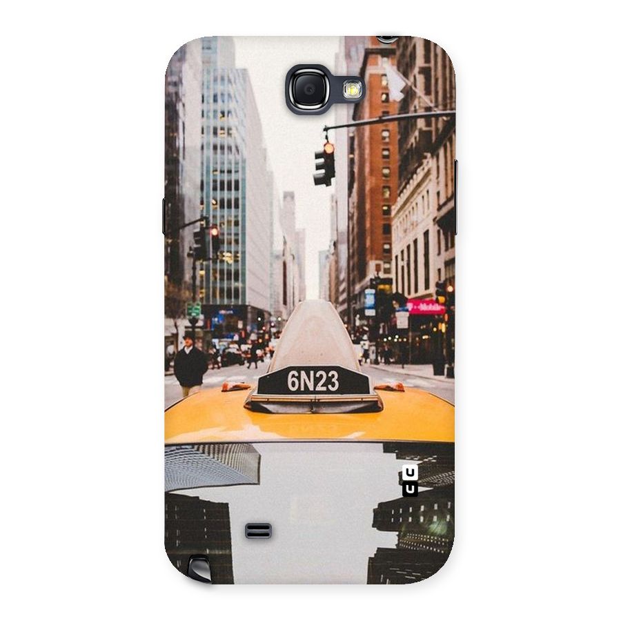 City Taxi Back Case for Galaxy Note 2