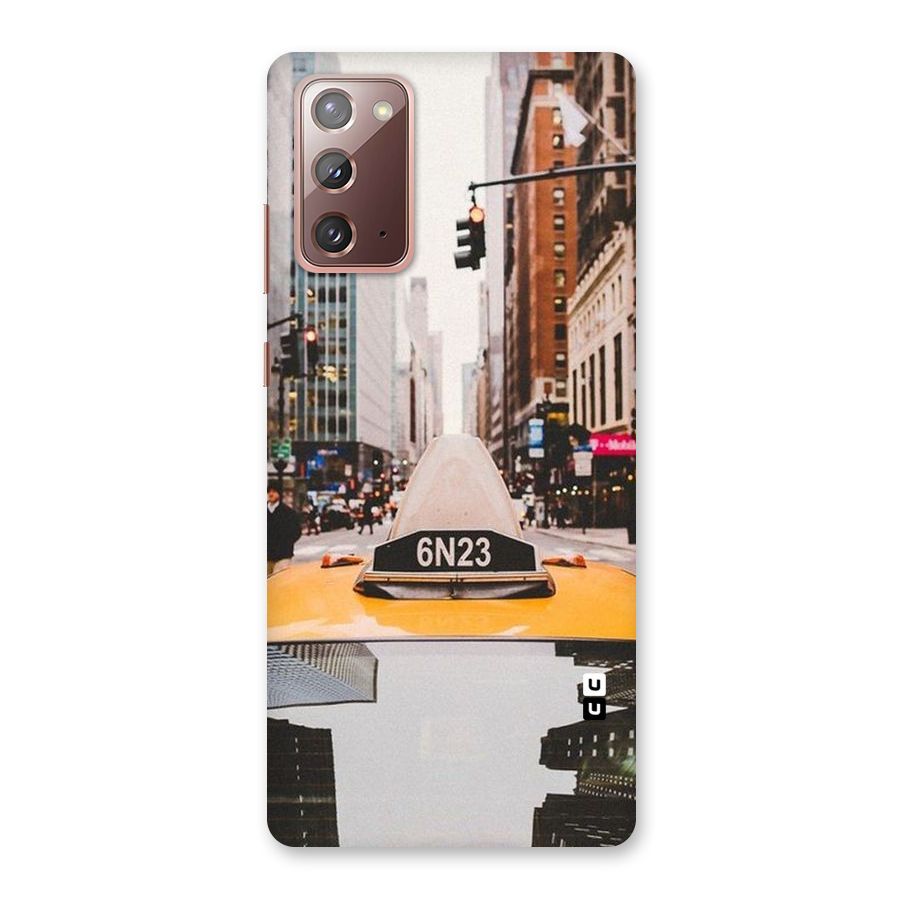 City Taxi Back Case for Galaxy Note 20